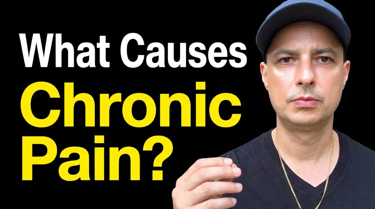 Shankar Poncelet introducing an article about chronic pain, stress, and the nervous system