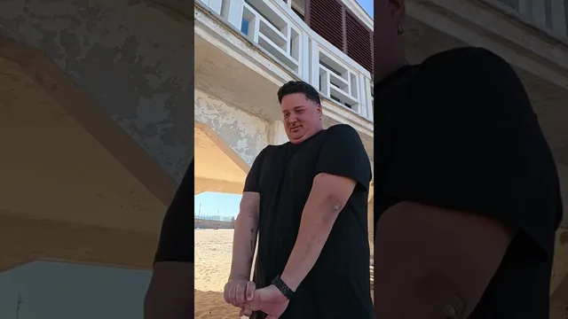 Video thumbnail: One Minute on the Beach — and His Pain Was Gone #backpainrelief